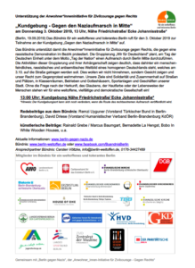 Bündnisaufruf für den 03.10.2019