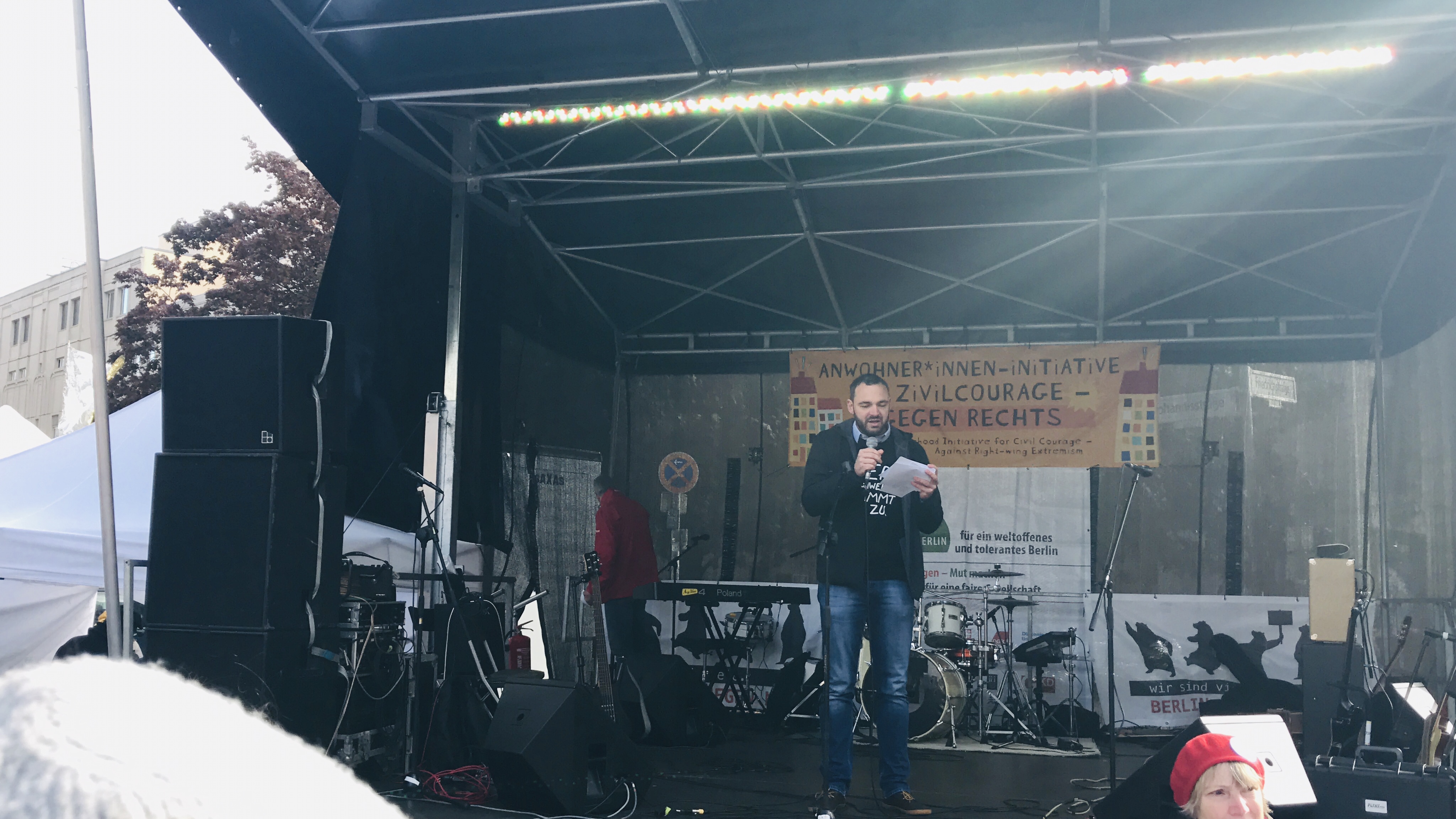 Kundgebung - Gegen den Naziaufmarsch in Mitte